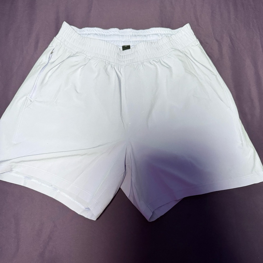 Lululemon Athletica White Men's Athletic Shorts